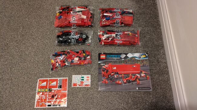 Lego F14 T & Scuderia Ferrari Truck, Lego 75913, Ryan , Speed Champions, Winsford, Abbildung 2