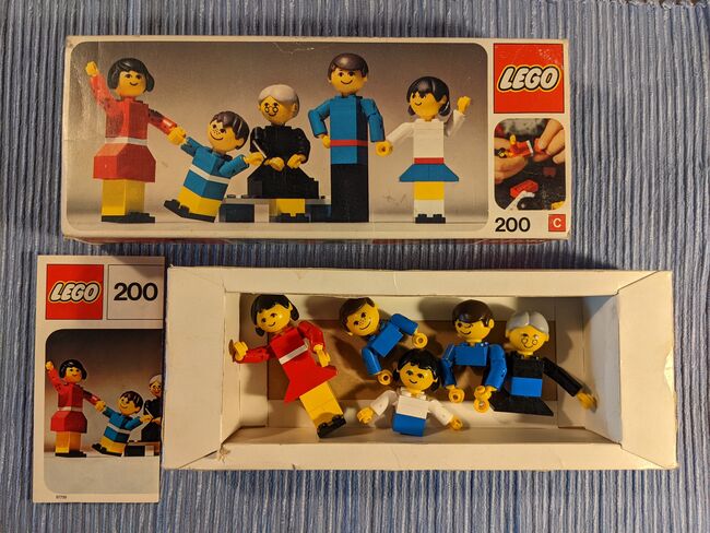 Lego Familie 200 Vintage+OVP+Anleitung, Lego 200, Antje , Diverses, Stuttgart , Abbildung 5