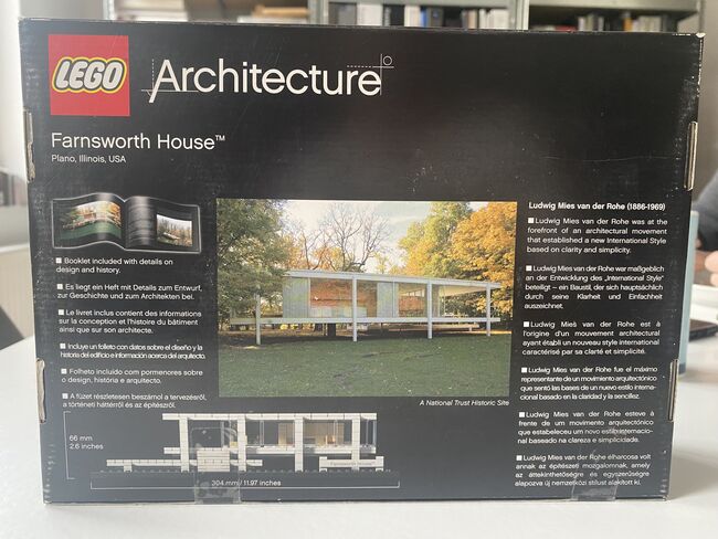 Lego Farnsworth House, Lego 21009, Aleksandra , Architecture, Wien, Image 2