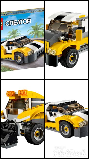 LEGO Fast Car 31046, Lego 31046, Davide DR, Creator, Wettingen, Abbildung 5