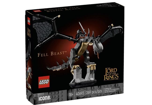 Lego Fellbeast, Lego 40693, Sven Bittner, Lord of the Rings, Putbus 