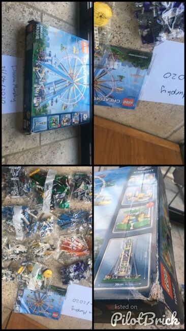 Lego Ferris Wheel Box damaged, Lego 10247, Oliver murphy, Creator, London, Image 7