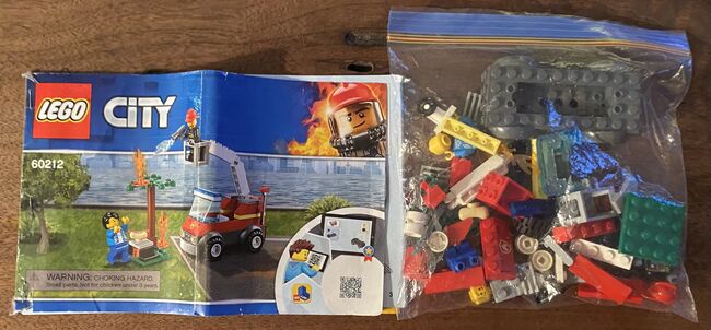 Lego fire truck, Lego 60212, Harper Gillespie, City, Peterborough 