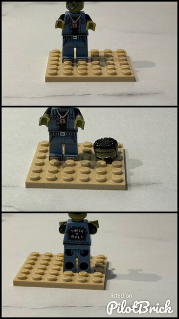 LEGO Frankenstein Rock 'n' Roll Minifigure, Lego, Thomas Holloway, Minifigures, Hailsham, Image 4