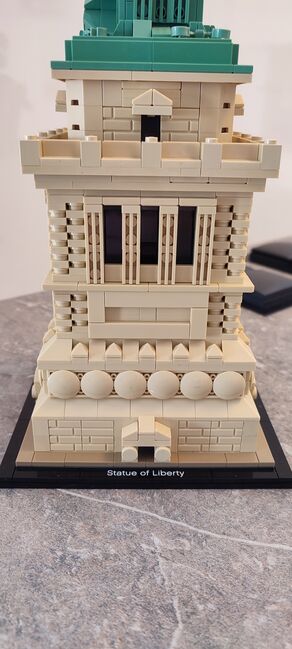 LEGO Freiheitsstatue, 1685 Teile, komplett zerlegt, sortiert, OVP, Lego 21042, Ralph, Architecture, Sprockhövel, Abbildung 2
