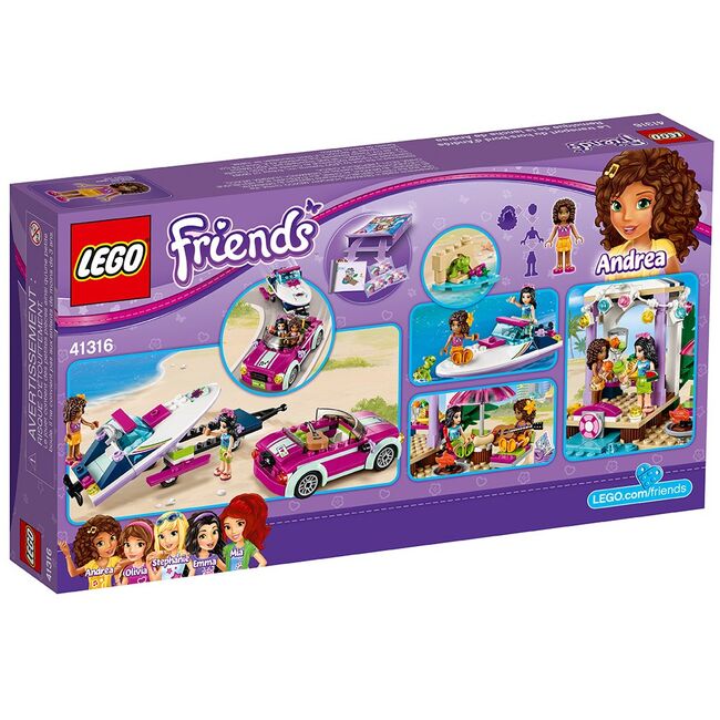 LEGO Friends Andrea's Speedboat Transporter 41316 Building Kit (309 Piece), Lego 41316, Thomas Lee, Friends, Singapore, Abbildung 3