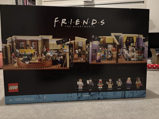 LEGO Friends Apartments 10292 TV Show Building Set New Sealed, Lego 10292, Mrs Fisher, Friends, Sheffield