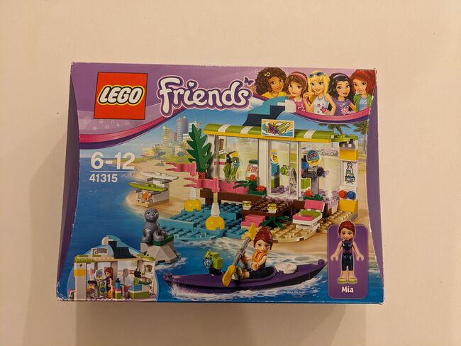 LEGO Friends Heartlake Surf Shop, Lego 41315, Mike, Friends, Wembley