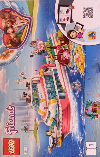 Lego friends rescue boat 41381, Lego 41381, Angela, Friends, Cape Town