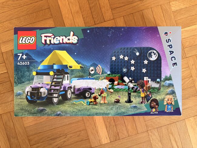 Lego Friends Sterngucker-Campingfahrzeug, Lego 42603, Sandro, Friends, Wettswil