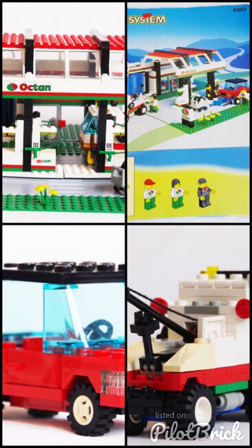 LEGO Tankstelle / Gas 'n' Wash Express, Lego 6397, Renate Schöfer, Town, München, Image 13