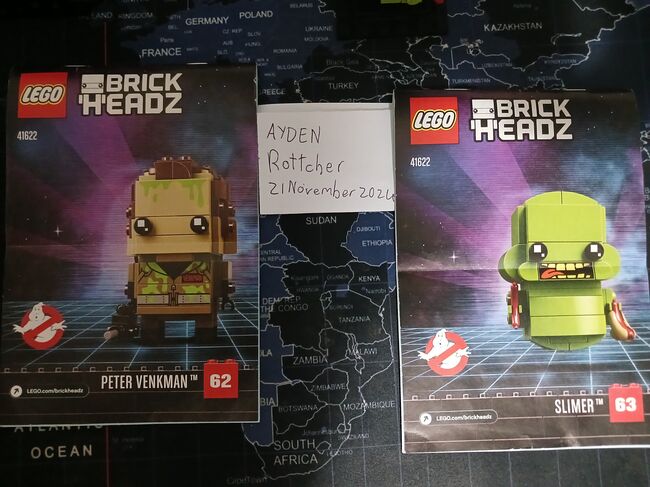 Lego Ghostbusters brickheadz, Lego 41622, Ayden, BrickHeadz, Sasol