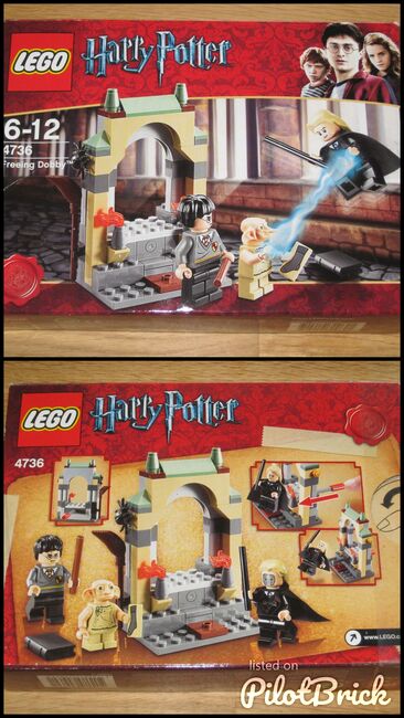 Lego Harry Potter 4736 Freeing Dobby SAMMLERSTÜCK, Lego 4736, Leon Klewer, Harry Potter, Appiano Sulla Strada Del Vino, Image 3