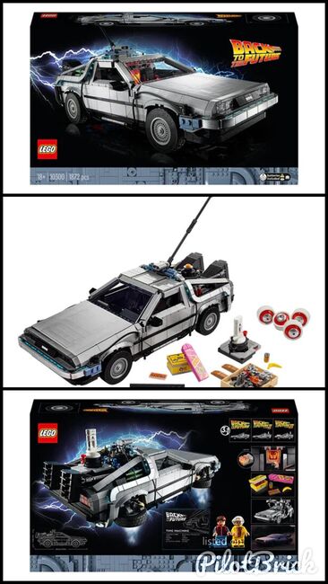 Lego Icons Back to the Future Time Machine, Lego, Dream Bricks (Dream Bricks), other, Worcester, Image 4