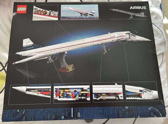 Lego Icons "Concorde" NIB Set 10318, Lego 10318, Neil Tayler, Exclusive, Emmer Green, Reading, Image 3