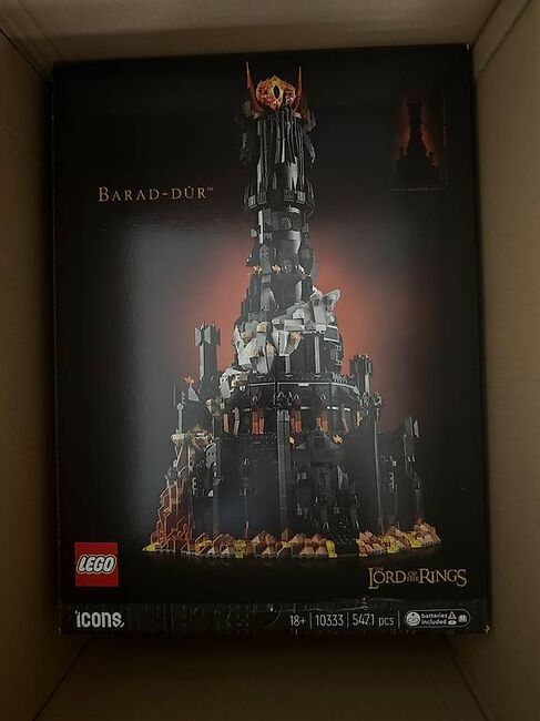 LEGO Icons Der Herr der Ringe: Barad-dûr, Lego 10333, Pascal, Lord of the Rings, Niederteufen