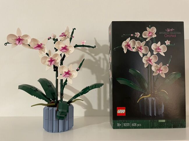 LEGO® ICONS Orchid Plant Decor Building Kit, Lego 10311, Nelson, Ideas/CUUSOO, Benoni, Image 4