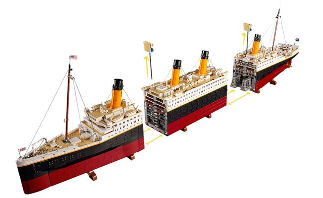 Lego Icons Titanic, Lego, Dream Bricks (Dream Bricks), Diverses, Worcester, Abbildung 3