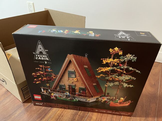 LEGO Ideas A-Frame Cabin (21338) BRAND NEW SEALED RETIRED, Lego 21338, Erin, Ideas/CUUSOO, Vancouver