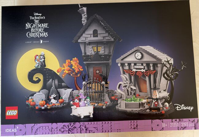 LEGO® Ideas Disney Tim Burton's The Nightmare Before Christmas, Lego 21351, Robert Edwards, Ideas/CUUSOO, Estcourt
