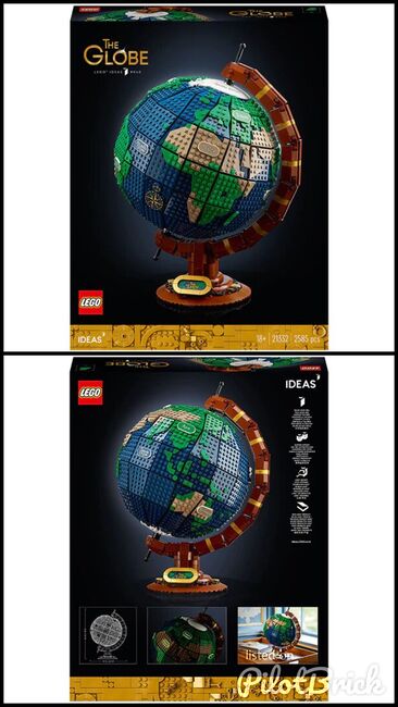 Lego Ideas The Globe, Lego, Dream Bricks (Dream Bricks), Ideas/CUUSOO, Worcester, Image 3