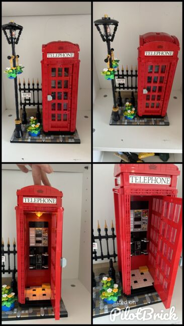 Lego Ideas Red London Telephone Box, Lego 21347, Tea Kozar, Diverses, Bern, Abbildung 5