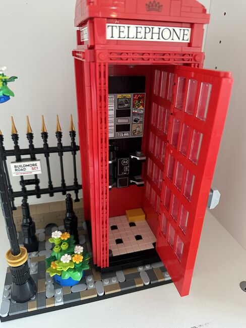 Lego Ideas Red London Telephone Box, Lego 21347, Tea Kozar, Diverses, Bern, Abbildung 3