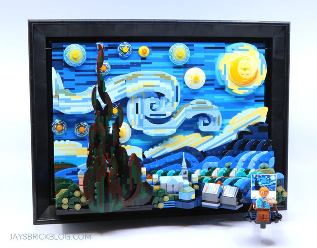 Lego Ideas The Starry Night, Lego, Dream Bricks (Dream Bricks), Ideas/CUUSOO, Worcester, Image 2