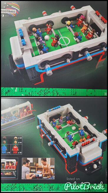 LEGO Ideas Table Football / Kicker / OVP / ungeöffnet, Lego 21337, Johannes, Ideas/CUUSOO, Wien, Image 3