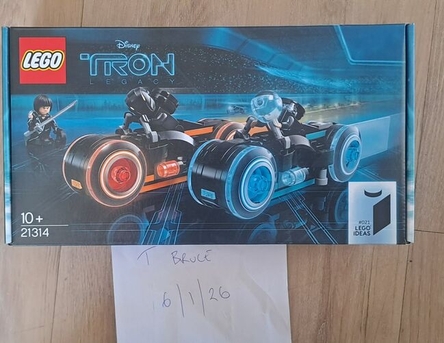 Lego Ideas - Tron, Lego 21314, Tony Bruce, Ideas/CUUSOO, Rangiora