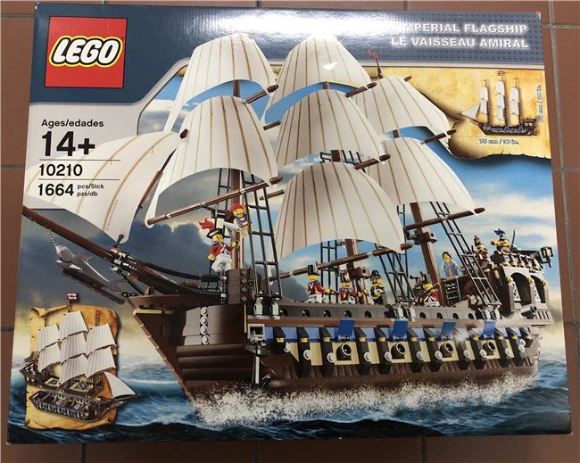 Lego Imperial Flagship, Lego 10210, Juan, Pirates, Portals Nous