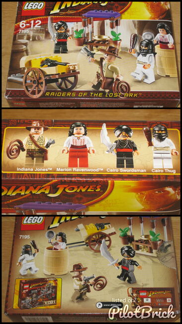 LEGO Indiana Jones 7195 Ambush In Cairo SAMMLERSTÜCK, Lego 7195, Leon Klewer, Indiana Jones, Appiano Sulla Strada Del Vino, Abbildung 4