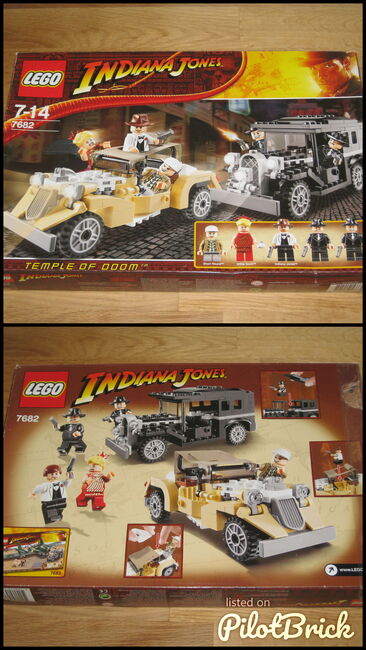 LEGO Indiana Jones 7682 WIE NEU, Lego 7682, Leon Klewer, Indiana Jones, Appiano Sulla Strada Del Vino, Abbildung 3