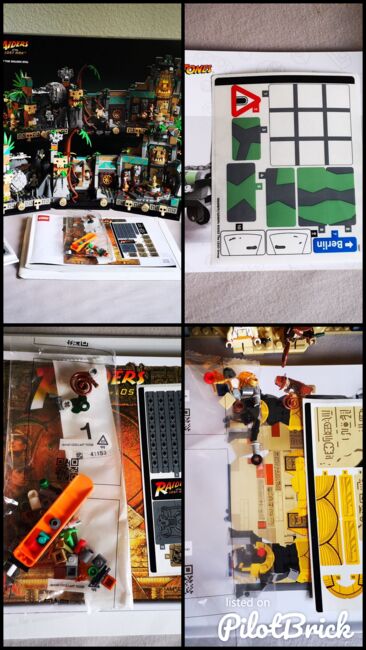 Lego Indiana Jones 77012 / 77013 und 77015 *Neuwertig und komplett mit Minifiguren*, Lego, Marc, Indiana Jones, Mannheim, Image 8