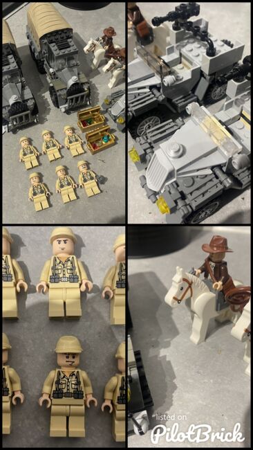Lego Indiana jones - race for the stolen treasure, Lego 7622, Paul, Indiana Jones, Image 8
