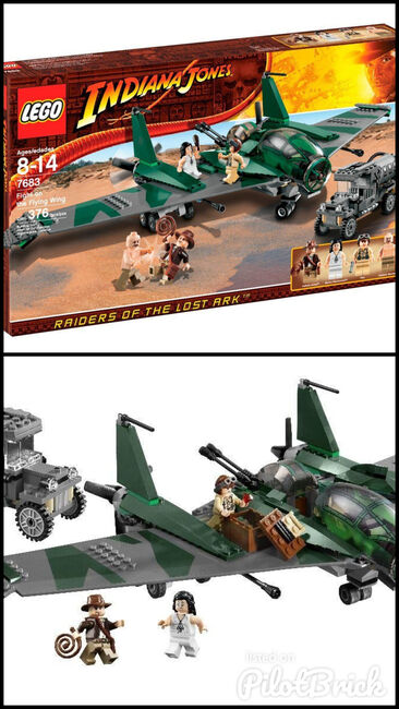 Lego Indiana Jones Raiders of the Lost Ark 7683 (Fight on the Flying Wing), Lego 7683, Chan, Indiana Jones, Singapore, Abbildung 3