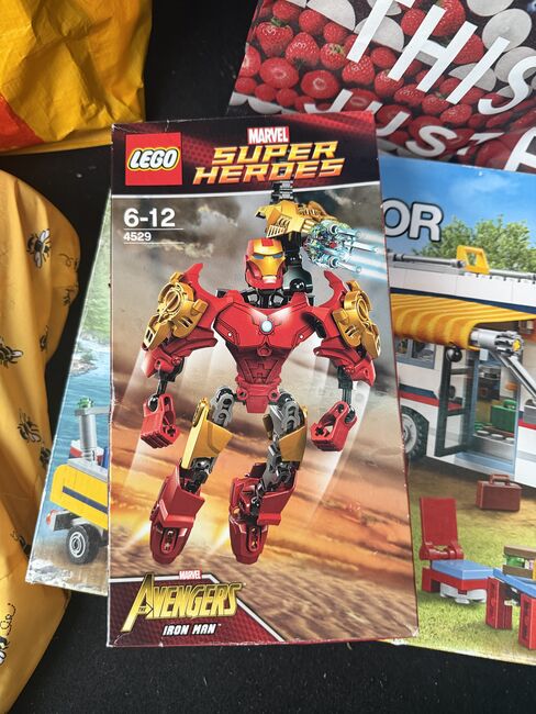 Lego iron man, Lego 4629, Hannah, Marvel Super Heroes, south ockendon