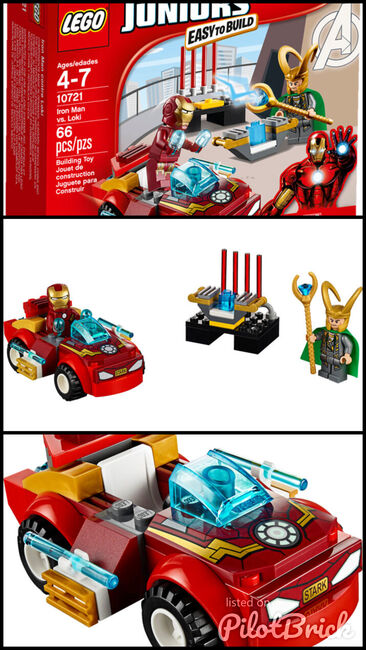 LEGO Iron Man vs. Loki 10721, Lego 10721, Davide DR, Juniors, Wettingen, Image 4