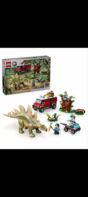 LEGO®️ Jurassic World Dinosaur Missions: Stegosaurus Discovery 76965, Lego 76965, Janice, Discovery, Springvale 