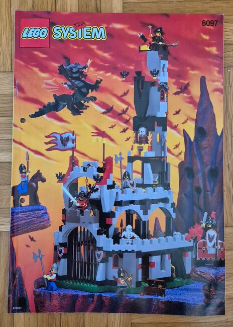 LEGO Ritterburg, 6097 Burg des Grafen Fledermaus, Lego 6097, Remo, Castle, Russikon