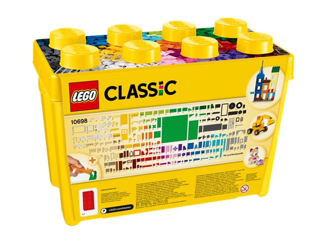 LEGO Large Creative Brick Box, LEGO 10698, spiele-truhe (spiele-truhe), Classic, Hamburg, Abbildung 2