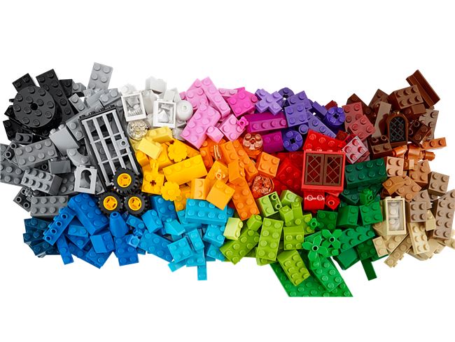 LEGO Large Creative Brick Box, LEGO 10698, spiele-truhe (spiele-truhe), Classic, Hamburg, Abbildung 4