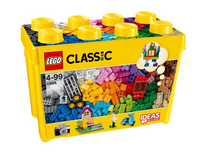 LEGO Large Creative Brick Box, LEGO 10698, spiele-truhe (spiele-truhe), Classic, Hamburg