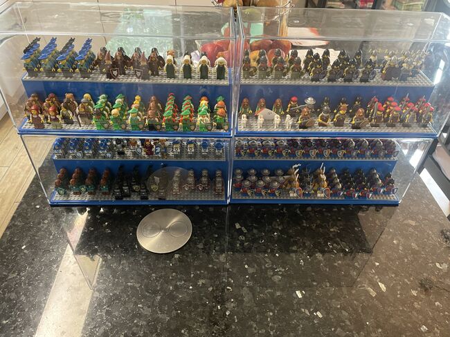 Lego löwe Pferde Ritter Wikinger 289 Stück neu inkl. Vitrine, Lego, Sven Bittner, Castle, Putbus 