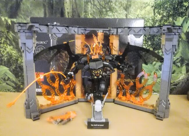 Lego LOTR Balrog Book Nook Set 10367, Lego 10367, Richard , Lord of the Rings, Rainhill