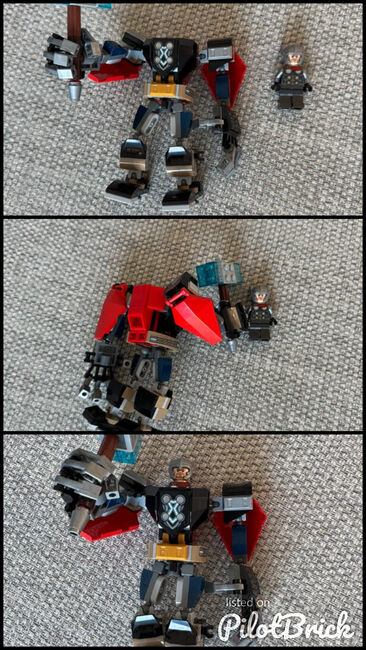 LEGO Marvel Avengers 76169 - Thor Mech Armor (No Box or Instructions), Lego 76169, Thomas Holloway, Marvel Super Heroes, Hailsham, Abbildung 4