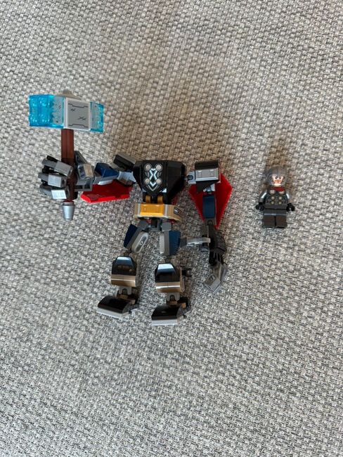 LEGO Marvel Avengers 76169 - Thor Mech Armor (No Box or Instructions), Lego 76169, Thomas Holloway, Marvel Super Heroes, Hailsham