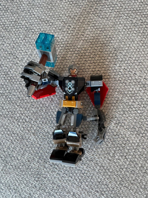 LEGO Marvel Avengers 76169 - Thor Mech Armor (No Box or Instructions), Lego 76169, Thomas Holloway, Marvel Super Heroes, Hailsham, Image 3