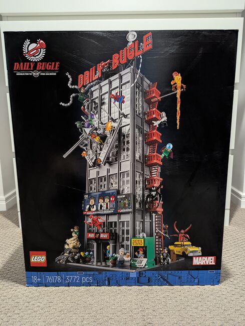 Lego Marvel Daily Bugle 76178, Lego 76178, John, Marvel Super Heroes, 4227