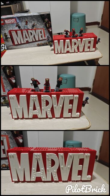 LEGO Marvel Logo Set, Lego 76313, Roy, Marvel Super Heroes, Bukit Batok West Avenue 8, Image 4